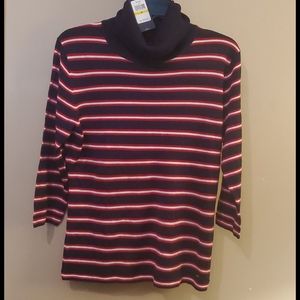 Tommy Hilfiger striped turtleneck